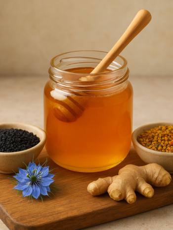 Lot de 3 miels bio bienfaisants